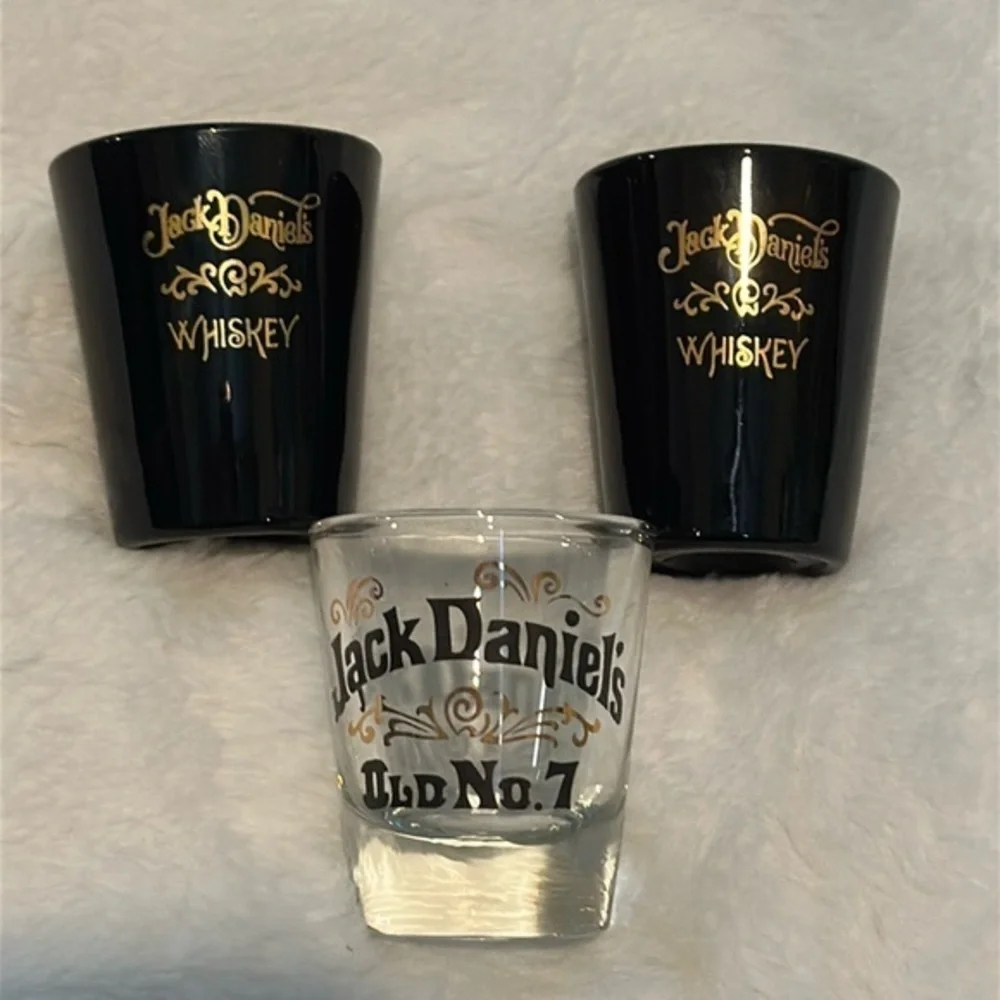 Jack Daniel's shot glasses EUC